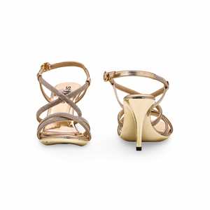 รองเท้าแตะส้นเจ้าสาว FN6060ทอง - Product Image 2