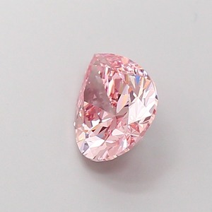 Diamant en forme de poire de 1,92 carat, rose vif fantaisie, clarté VVS2, polissage excellent, CVD, cultivé en laboratoire, pierre précieuse exceptionnelle et étincelante - Product Image 4
