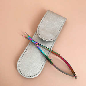 Nouvelles Pinces à Épiler Professionnelles pour Sourcils, Colorées, pour Épilation Fine, Outils de Maquillage Réutilisables en Acier Inoxydable, Pointues et Inclinées - Product Image 6