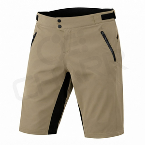 Pantalones Cortos de Ciclismo MTB al por Mayor para Hombre con 2 Bolsillos con Cremallera, Ropa de Ciclismo de Montaña, Pantalones Cortos de Ciclismo MTB Personalizados sin Acolchado - Product Image 2