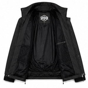 Veste coupe-vent élégante pour homme, légère, imperméable, décontractée, streetwear, veste de sport à capuche, vente en gros directe d'usine - Product Image 6