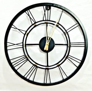 Reloj de Pared Metálico Moderno Clásico, Digital, Mecánico, Silencioso, Luminoso, con Diseño Impermeable y Patrón de Naturaleza Muerta, para Colgar en la Sala de Estar - Product Image 3