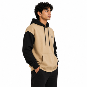 เสื้อฮู้ดผ้าฝ้ายฟลีซ GSM สูง แบบโอเวอร์ไซส์ ยูนิเซ็กส์ สวมใส่สบายๆ แฟชั่นลำลอง เสื้อสเวตเชิ้ต โรงงานผลิตเสื้อผ้า รับผลิตแบรนด์ส่วนตัว ขายส่งจำนวนมาก - Product Image 2