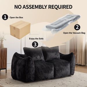 Divano Pouf Ultra Morbido e Soffice, Gigante, per Adulti, Poltrona Lounge Oversize per Interni ed Esterni - Product Image 6