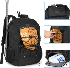 Mochila Personalizada de Poliéster Sublimado para Equipo de Béisbol, con Detección de Movimiento, Diseño Único y Moderno para Exteriores - Product Image 3