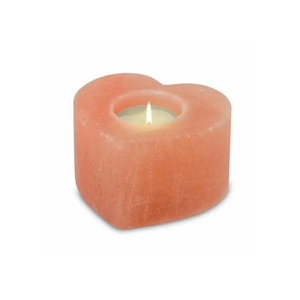 Support de bougie en sel de l'Himalaya naturel de qualité supérieure, fait main, support de bougie chauffe-plat en pierre, décoration romantique pour la maison, thème amour - Product Image 2