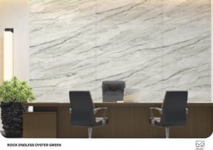 แผ่นพอร์ซเลนแกะสลักลวดลายลึกแบบสถาปัตยกรรม ขนาด 60x120 ซม. 600x1200 มม. 24x48 นิ้ว  ผิวสัมผัสเชิงมิติที่เป็นนวัตกรรมใหม่สำหรับการตกแต่งภายในที่หรูหรา - Product Image 4