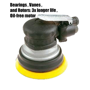 Ponceuses orbitales aléatoires à engrenages 1 000 tr/min, diamètre orbital 4,2 mm, moteur à palettes rotatives, ponceuse sans aspiration pour voiture OBS-4500-N5 - Product Image 1