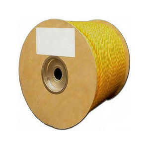 <span class=keywords><strong>Cordage</strong></span> en polypropylène jaune à diamètre personnalisé, corde torsadée en polypropylène à 3 brins, corde torsadée en polypropylène pour la marine - Product Image 1