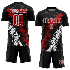 Ensemble de tenue de football pour jeunes, impression par sublimation, style américain, unisexe, OEM, 100% polyester, séchage rapide, fermeture à cordon - Product Image 2
