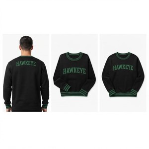 Sudadera Casual para Hombre HAWK EYE SPORTS, Nueva Moda, 350g, Forro Polar, Impermeable, Hombros Caídos, Corte Regular, Cuello Alto, Estampado - Product Image 3