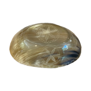 Bols en corne de buffle polie de luxe, écologiques, couleur naturelle, haute qualité, décoration intérieure, fabriqués en Inde - Product Image 1