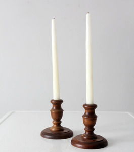 Cadeaux de mariage, porte-bougie en bois de hêtre, artisanat rustique design, 3 pièces, porte-bougie moderne - Product Image 4