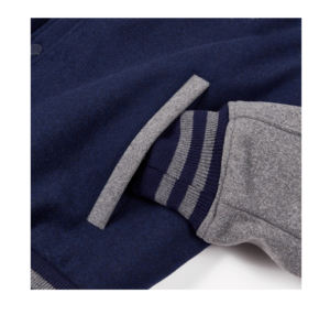 Chaqueta Varsity de Lana para Hombre, Elegante y de Alta Calidad, con Cuello Alto y Manga Larga, para un Estilo Inmejorable - Product Image 3