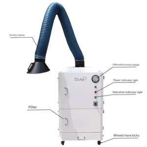 Purificador de Humos de Soldadura Dr.Air KHF-1200 Plus, Tecnología Nano, Núcleos de Filtro Dobles, Extractor de Humo, Entrega Rápida, Purificador de Aire - Product Image 2