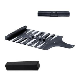 Jeu de backgammon pliable en plastique de haute qualité pour les divertissements en plein air - Product Image 4