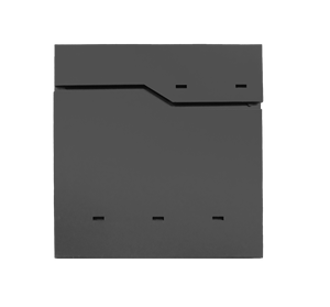 Buzón de metal montado en la pared de estilo americano moderno superior hecho a mano con cerradura de seguridad adicional OEM ODM mayorista - Product Image 3