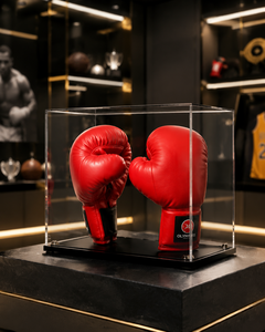 Acrylic <b>Display</b> Box <b>Boxing</b> <b>Glove</b> Design Modern Advertising Customized Dust-Proof Moisture-Proof Storage Super Mall Sport - Product Image 6