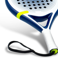 Raquettes de paddle en fibre de carbone sur mesure à prix de gros, design tendance, légères, pour pickleball et padel
