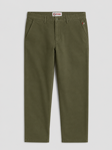 Pantalones Casuales Negros para Hombre Gary FLY Humble, Corte Recto, Cintura Media, Cierre de Botones, Transpirables, de Algodón, Estilo Veraniego - Product Image 5