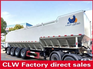 <span class=keywords><strong>Camion</strong></span> de transport de céréales en vrac diesel neuf de 60 m3 et 30 tonnes avec une carrosserie à réservoir flexible pour l'alimentation animale et l'alimentation des poulets - Product Image 6