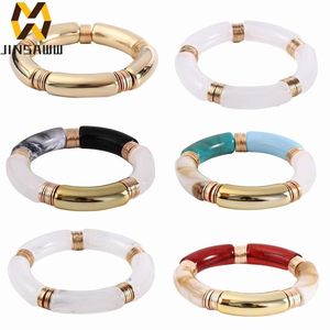 Bracelets classiques en résine acrylique pour femmes H a CRAFT, transparents et colorés, avec fleurs séchées, modèle artisanal Anniversaire HAC-611 - Product Image 2