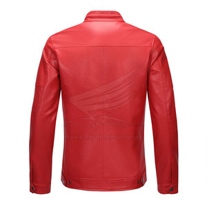 Chaquetas de Cuero para Hombre, Estilo Moderno, Hechas en Pakistán, con Logotipo Frontal, Invierno, Alta Calidad, Personalizables, Venta al Por Mayor, MOQ Bajo - Product Image 3