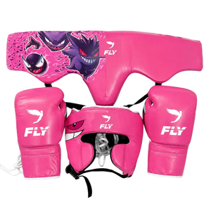 Kit de boxe personnalisé OEM, gants en cuir de vachette véritable, protections pour la tête et la zone inguinale, haute durabilité, léger, séchage rapide - Product Image 2