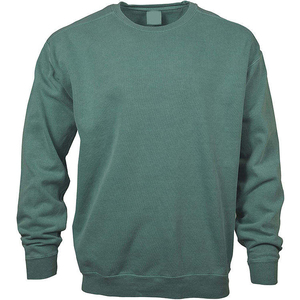 เสื้อสเวตเชิ้ตคอกลมผู้ชาย สีพื้น ผ้าฝ้ายฟลีซ ทนทาน มีกระเป๋า ทรงปกติ สวมใส่สบายๆ สำหรับฤดูใบไม้ร่วง - Product Image 4