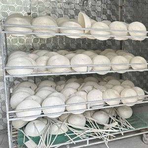 AVAILABLE Sustainable Rattan Banneton <b>Bread</b> Proofing <b>Basket</b> with Liner Eco Friendly Sourdough Baking Tools - Product Image 3