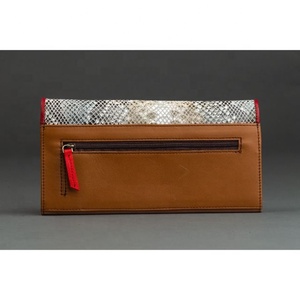 LW-tarjetero de cuero genuino para mujer, cartera de mano Vintage de lujo, venta al por mayor - Product Image 5