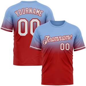 Maillot de baseball personnalisé sublimé 100% polyester, col rond, manches courtes, uniforme d'équipe, nom et numéro personnalisés - Product Image 1