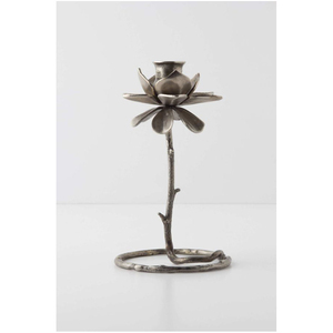 Contemporary Decorative Metal <b>Lantern</b> with Artistic Openwork Detailing for Elegant Living Spaces - Product Image 1