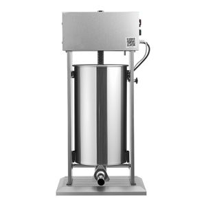 Insaccatrice Elettrica per Salsicce 55 LBS/25 L Verticale con Controllo Velocità Continuo, Pedale Manuale in Acciaio Inossidabile Resistente - Product Image 1