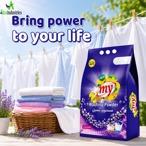Poudre de lessive florale fraîche à la lavande pour le soin quotidien du linge |   Nettoyant pour vêtements blancs brillants avec formule de fraîcheur pour tissus doux - Product Image 3