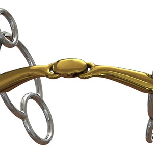 Rubber Wrapped Stainless Steel Loose <b>Ring</b> Snaffle Bit Comfort Mouth Link Horse Bit with Customizable Color & Design OEM Service - Product Image 6