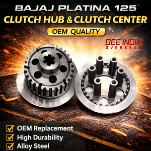 อะไหล่รถจักรยานยนต์แท้จากโรงงาน 5.0 บาจาจ แพลตติน่า 125 ชุดคลัตช์และดุมคลัตช์ OEM อะไหล่เกียร์รถจักรยานยนต์ - Product Image 2