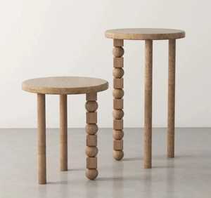 Solid Wood Square <b>Stool</b> <b>Small</b> Wooden Bench Rustic Style Footstool Compact Seat Living Room Bedroom Furniture Chair - Product Image 4