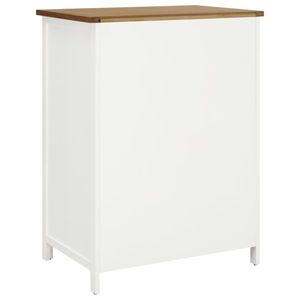 Armoire en bois de chêne massif taille 29.9 \ "x20.5 \" x41.3 \" - Product Image 5