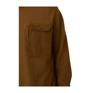 Sudadera de Forro Polar con Cuello Redondo para Hombre, con Logotipo Personalizado en la Parte Delantera, 100% Algodón, Impermeable, Ecológica, Forrada, de Color Sólido para Invierno - Product Image 5