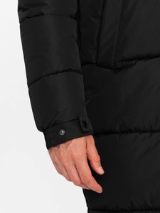 Wholesale Custom Winter <b>Long</b> Puffer <b>Jacket</b> with Zipper Closure Stand Collar <b>Waterproof</b> Seamless Custom Print Logo - Product Image 6