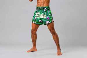 Shorts de boxe Muay Thai Fairtex de haute qualité en tissu Oxford décontracté, multicolores, respirants et extensibles – Prix de gros RTS - Product Image 3
