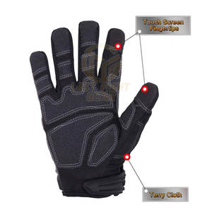 Guantes de Trabajo Profesionales con Agarre Mejorado y Protección Transpirable en la Parte Posterior - Product Image 3