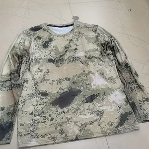 Custom Camo Hunting Shirt for Men Breathable Polyester Hunting Apparel Heat Transfer Printed Outdoor Hunting <b>Top</b> OEM - Product Image 5