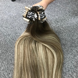 Meilleur prix ruban dans les extensions de cheveux beaucoup de couleurs des extensions de cheveux humains vietnamiens 100% ruban dans les extensions de cheveux - Product Image 1