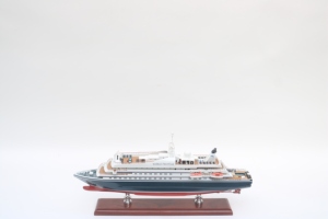 SEADREAM I - Maqueta de Velero de Madera Hecha a Mano, Personalizada, Antigua, Coleccionable, con Temática Oceánica, Pieza de Arte Independiente para Mesa, Vietnam - Product Image 1