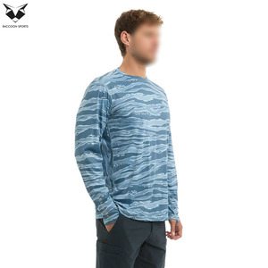 Camisetas de Pesca Sublimadas Personalizadas de Manga Larga, Transpirables, de Secado Rápido, Jersey de Pesca de Alto Rendimiento con Protección UV UPF 50+ - Product Image 5