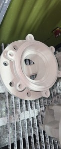 Plaque de couvercle de pompe en acier inoxydable usinée CNC, plaque latérale de pompe à vide personnalisée, pièce de rechange moulée pour machines industrielles - Product Image 2