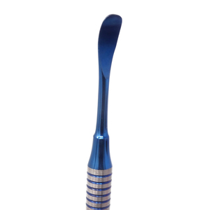 Détartreur dentaire professionnel Molt M9 en acier inoxydable avec pointes recouvertes de titane bleu - Product Image 4
