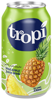 Vietnamese fabrikant Tropi 330ml blikjes fruitdrank gemengde smaken OEM private label drankenleverancier
